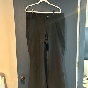 Lane Bryant Black Button-Detail Pants